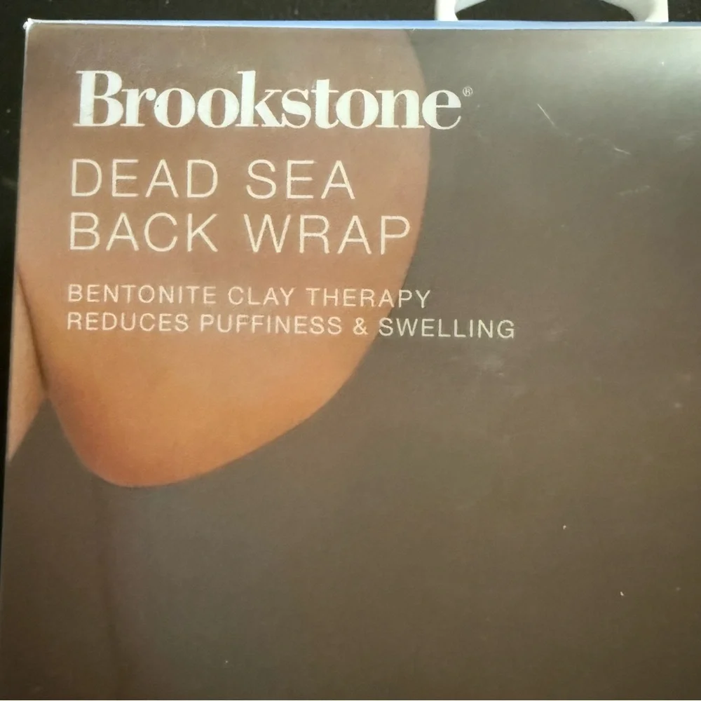 Brookstone Black Dead Sea Back Wrap